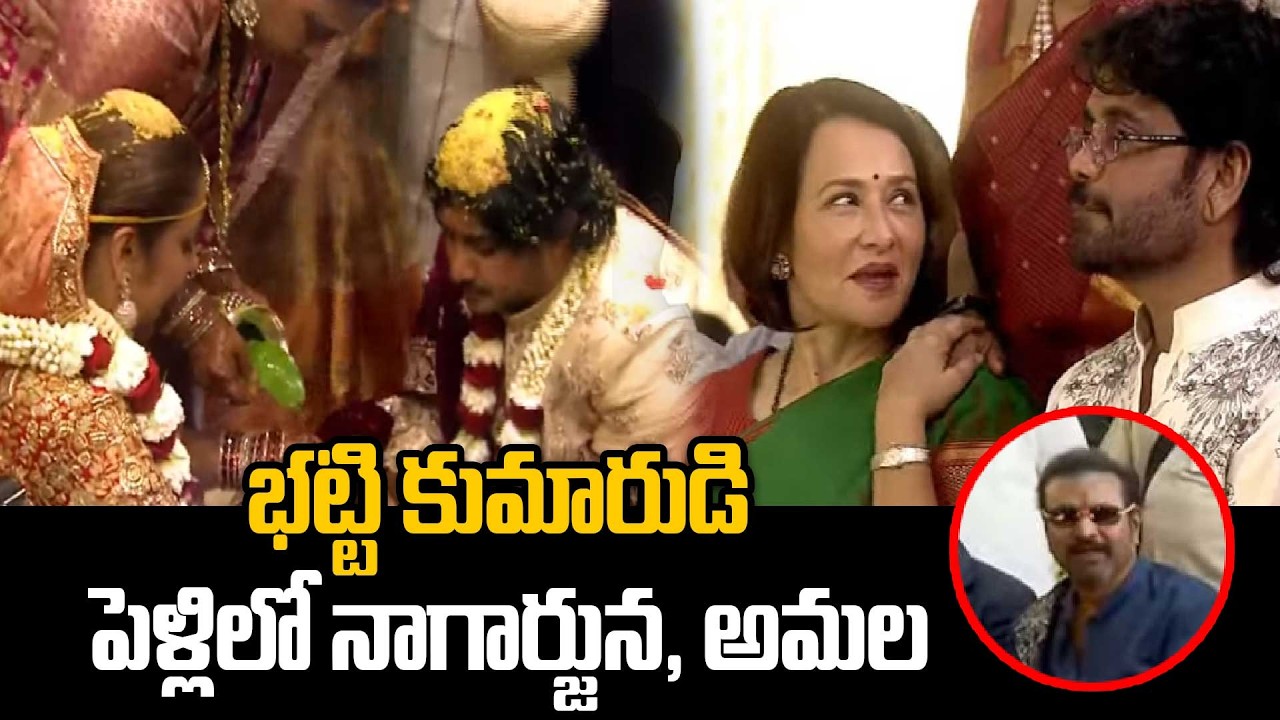Bhatti Son Marriage:  భట్టి కుమారుడి పెళ్లిలో రాజకీయ, సినీ ప్రముఖులు | Oneindia Telugu