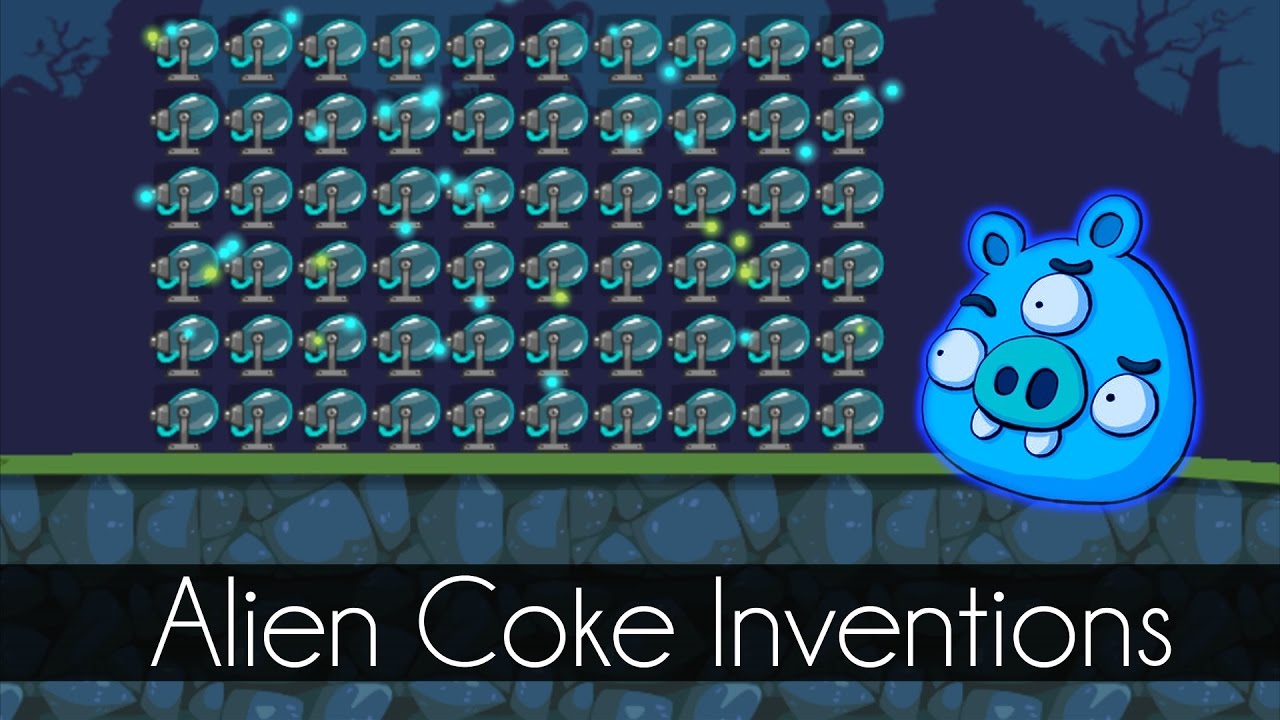 Bad Piggies: ALIEN SODA COKE INVENTIONS (Bad Piggies 2.3.1) - YouTube
