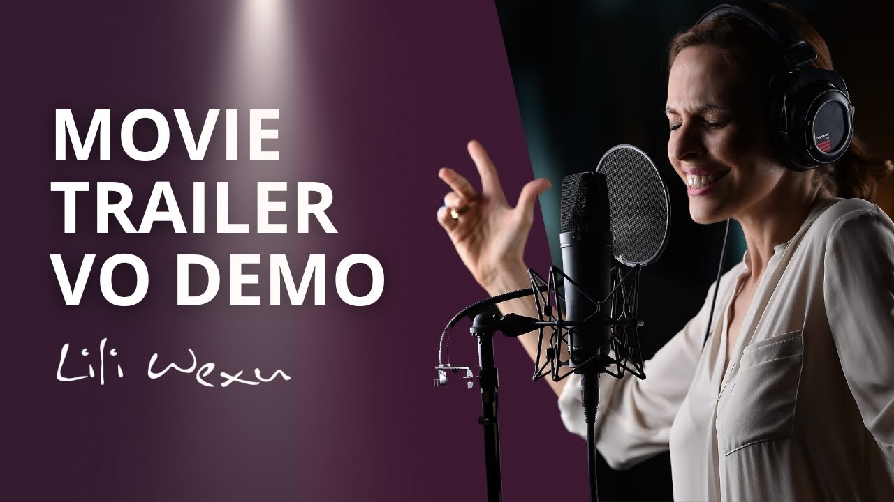 Professional Voice for Movie Trailers | Female Voice Over Demo