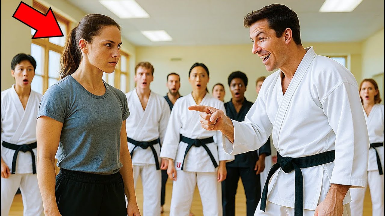 Schwarzgurt forderte Frau zum Spaß heraus – was dann geschah, ließ das Fitnessstudio verstummen