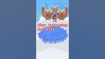 Blue Vs Red Count Masters Game #shorts #youtubeshorts #viralvideo