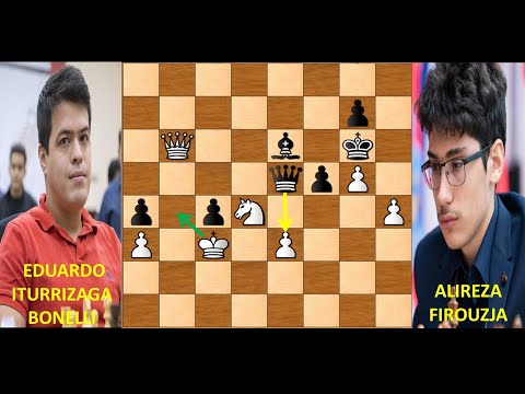 Duelo de Titãs: Caruana e Firouzja Travam Partida Espetacular de Xadrez! 