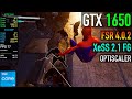 GTX 1650 - Marvel’s Spider-Man Remastered - FSR 4.0.2 + XeSS 2.1 Frame Generation MOD
