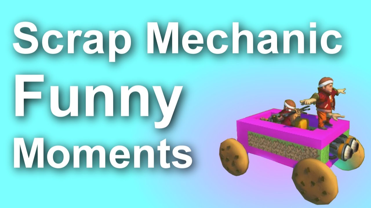 Making a Bouncy Car | Scrap Mechanic Funny Moments #2