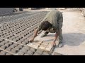 How Paver Are Made | Amazing Manufacturing Process | From Cement to Paverds
