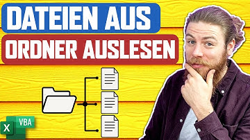 Dateinamen aus Ordner auslesen und umbenennen | Excel VBA