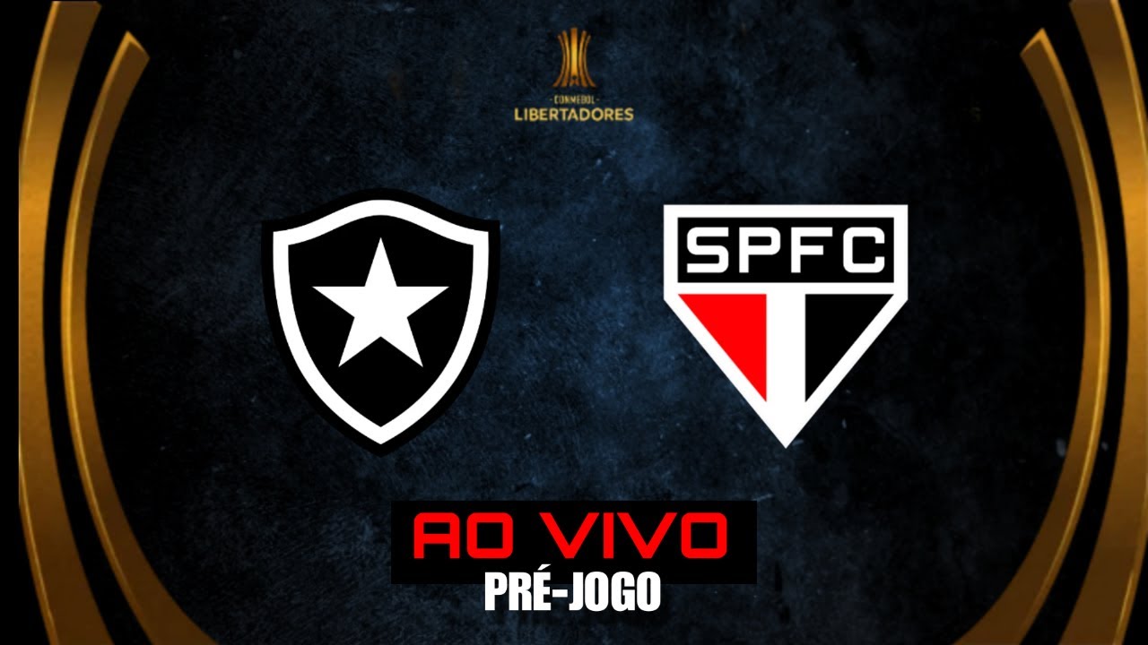 Botafogo x São Paulo | AO VIVO | PRÉ JOGO Libertadores 2024 - YouTube