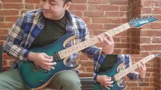 Helloween - Future World (Guitar Cover All Guitars Backing track)