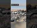 Exclusive footage of downed US jet wreckage during second pilot rescue mission