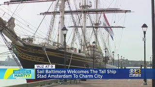 Where's Marty With Sail Baltimore At The Inner Harbor For A Special Announcement
