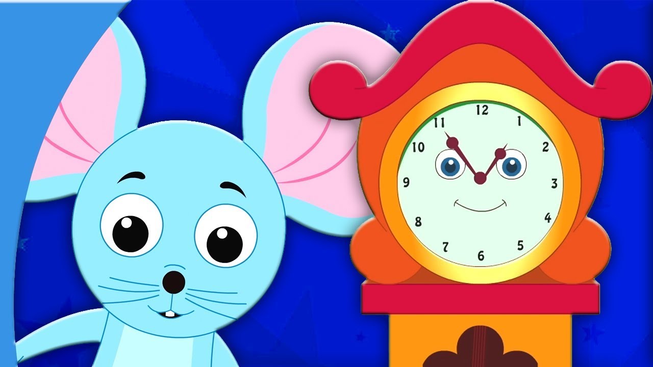 Hickory Dickory | rimas em português | infantil musica | rimas para crianças | Kids Tv Português