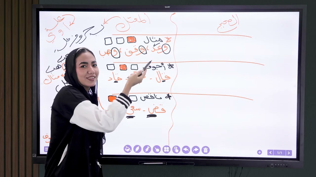 إزاي نفرق بين الفعل الصحيح والفعل المعتل ؟🤔♥️