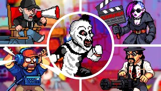 Terrifier The Artcade Game - All Bosses & Ending