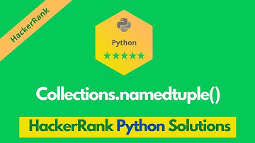 HackerRank Collections.namedtuple() problem solution in Python | Python problems solutions