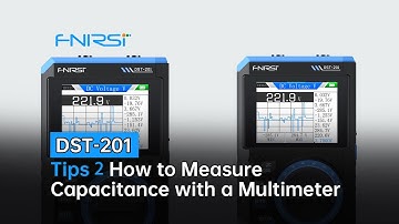 FNIRSI DST-201 Oscilloscope Multimeter | How to Measure Capacitance Accurately⚡#fnirsi #oscilloscope