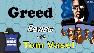 Greed Review With Tom Vasel Youtube