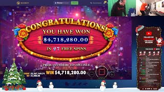 Celebrity 💰Twitch streamer Xposed BIGGEST WIN | $1,000 to $5 million (5,000x) Wealth