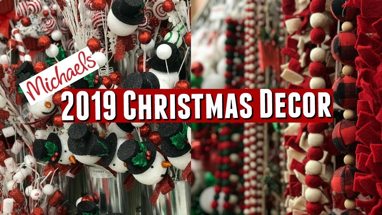 2019 Michaels Christmas Walk Through Minimal Talking YouTube