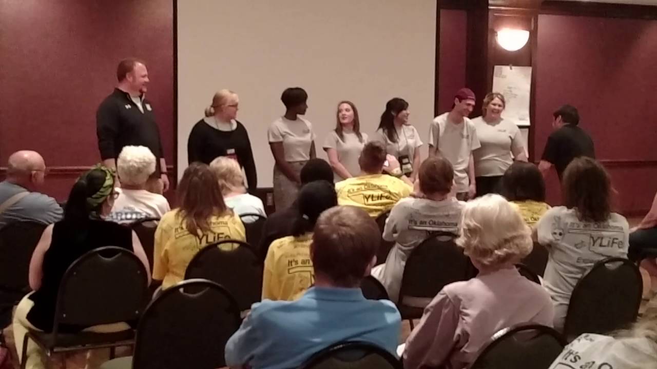 OKYLF Staff review camp in musical fashion