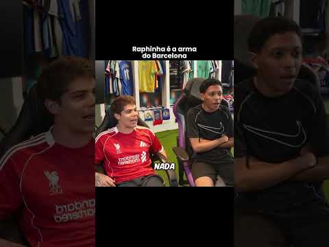 Video RAPHINHA É MELHOR NO BARCELONA?