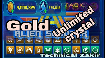 How to get Alien shooter unlimited gold and crystal with proof 100%  by aap cloner