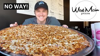 WIN $200 IF YOU FINISH THIS PIZZA!