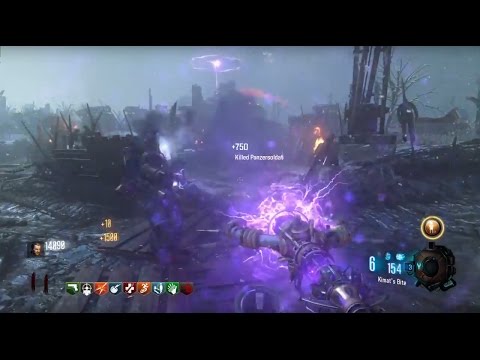 BO3 Zombies - ZC Origins Lightning Staff & Upgrade Kimat's Bite