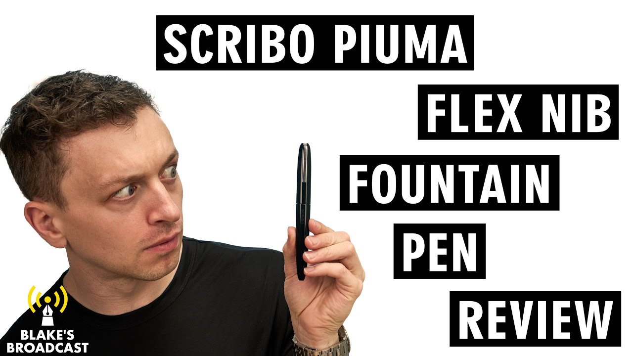 Scribo Piuma Fountain Pen Review 4K - YouTube