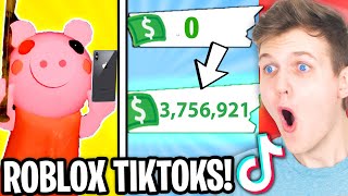 Can We Get These ROBLOX TIK TOK HACKS To ACTUALLY WORK!? (UNBELIEVABLE)