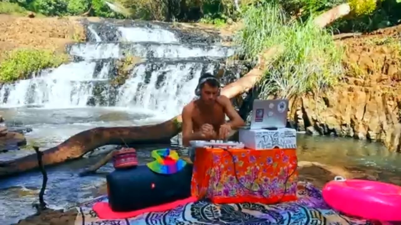 S.J.M. Trippy Minimal Mix at 7 Steps Waterfall - Cambodia -