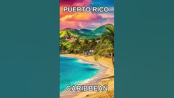PUERTO RICO-CARIBBEAN #geography #travel #caribbeanisland #secret