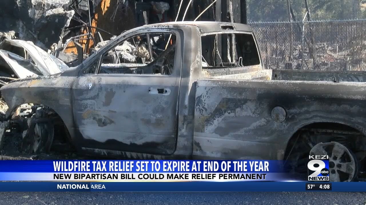 Wildfire Tax Relief Set to Expire at the End of the Year