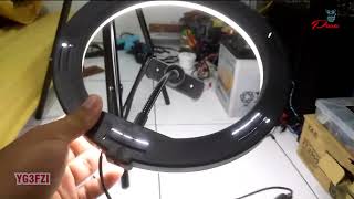 LAMPU RING UNTUK YOUTUBER PEMULA : RING LIGHT FOR VLOGER YOUTUBER - LAMPU RING HARGA MERAKYAT