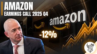 AMAZON CRASHES -12% | The $200 Billion Gamble Explained 📉