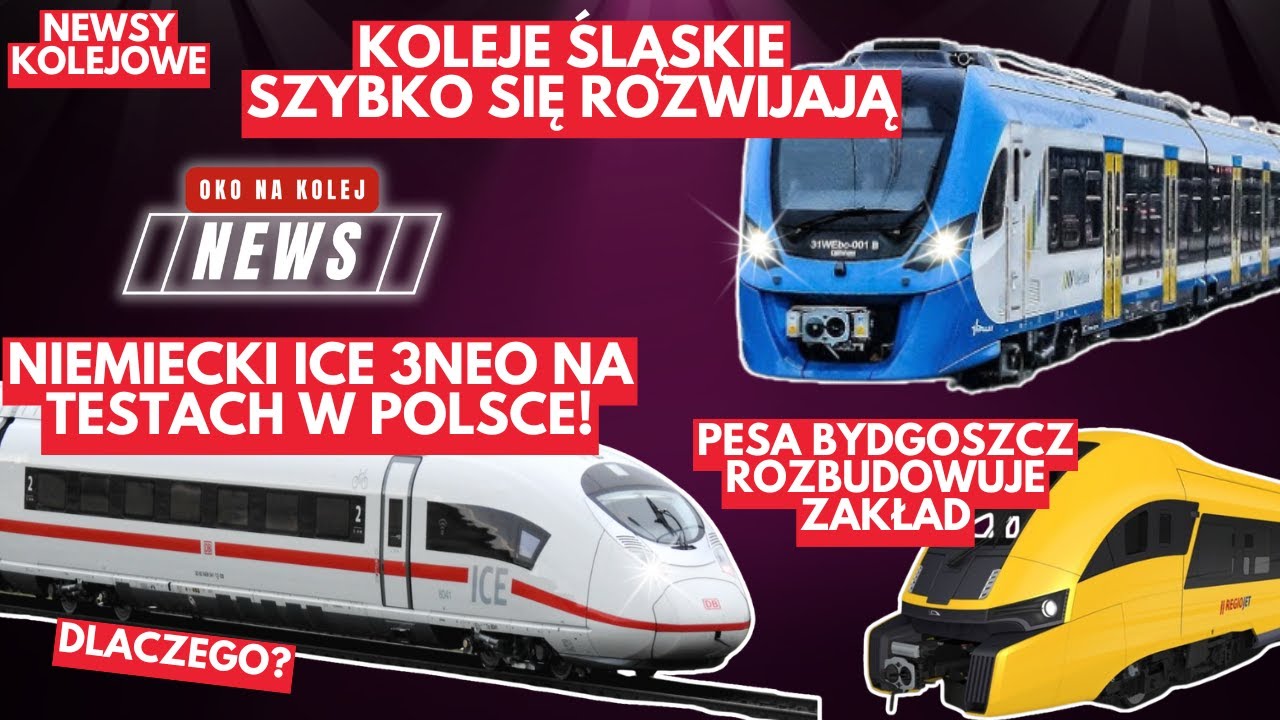 ICE w Polsce, NEWAG vs STADLER, PESA rozbudowuje zakład, Koleje Śląskie rozwijają się