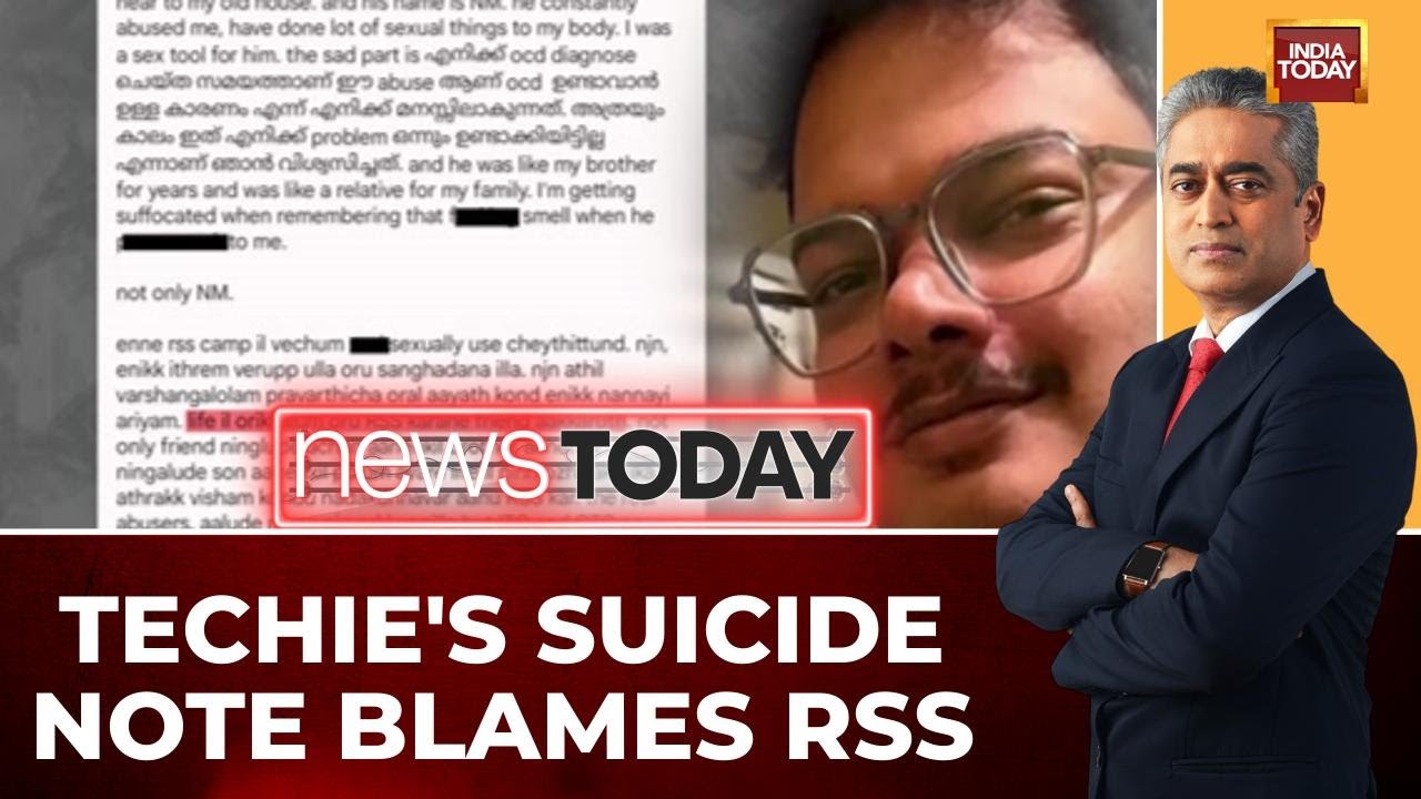 RSS in the Dock: Kerala Techie's Suicide Note Alleges Sexual Abuse, Sparks Political Row