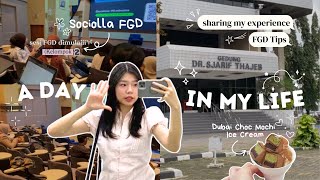 A Day in My Life🧸💫| Sociolla FGD, New Friends, Back to Campus, Sharing My Experience &amp; FGD Tips !
