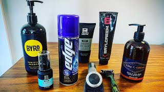 Sunday’s shave lineup — average guy tested #LIVE