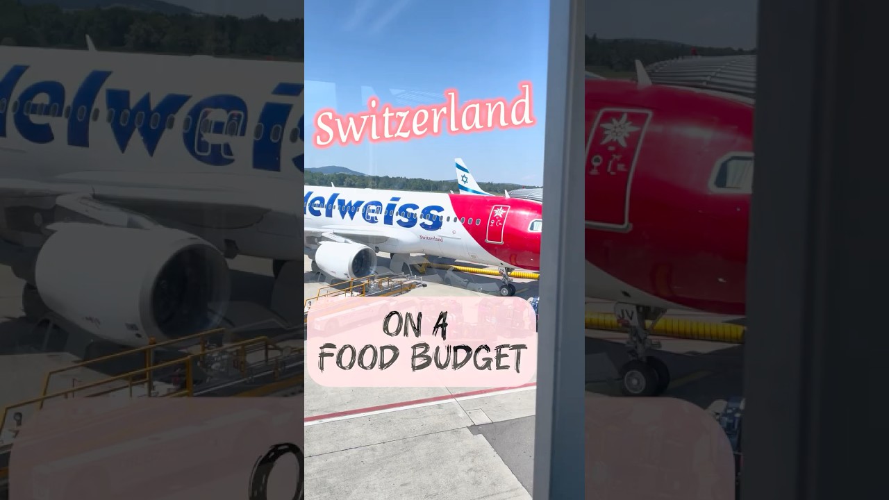 SWITZERLAND ON A FOOD BUDGET : Travel Vlog #shorts #firsttimer
