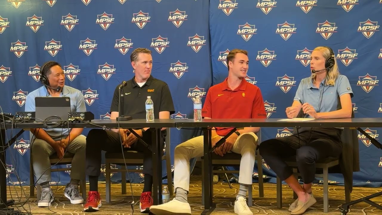 USC MVB Press Conference - 2026 MPSF Men’s Volleyball Media Day