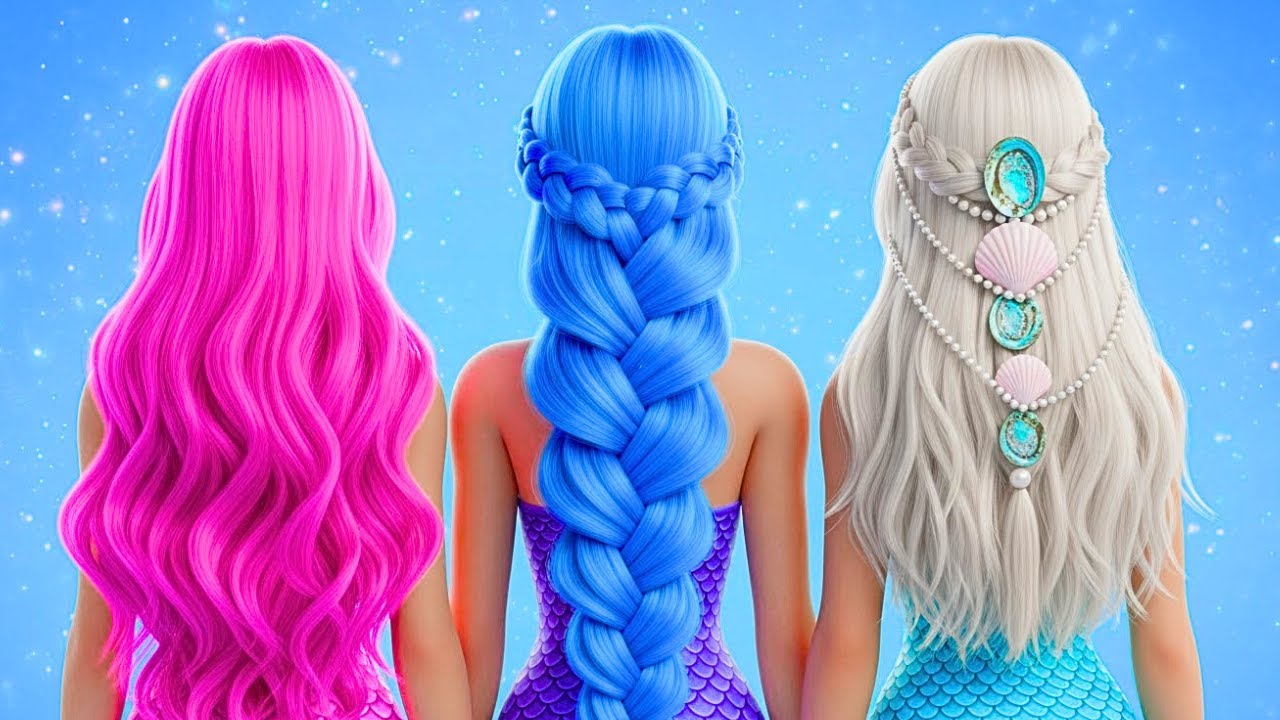 Magical Mermaid Makeover! 🧜‍♀️✨ Unbelievable Underwater Transformation