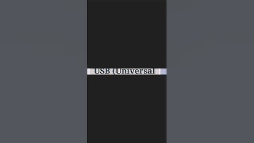 USB (universal serial bus)