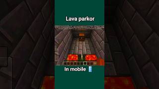 lava parkor challenge #minecraft