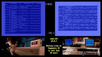 Part #2/5: Booting Linux in 39 hours on Commodore 64 (semu-c64 v0.0.2)