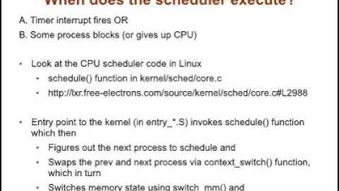 CPU Scheduling
