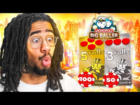 QUE DES BONUS DANS CE MONOPOLY INCROYABLE (100% MONOPOLY BIG BALLER)