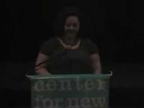 Megan Peterson of NNAF speaks at This Is What Wome...