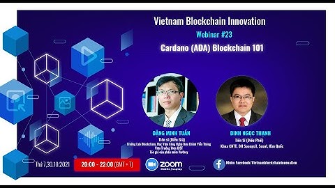 Cardano (ADA) Blockchain 101: VBI Webinar #23