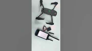 Handheld Drone Detector & Locator working video #dji #drone