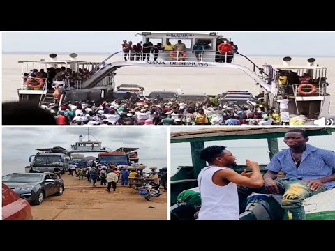GHANA Accra Yeji To Makango Full Journey Exploring Ghana By Boat